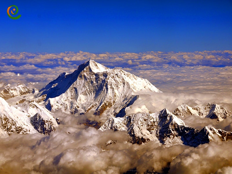تصویر هوایی قله ماکالو و عکس قله ماکالو در نپال از وب سایت دکوول